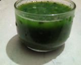 A picture of step 4 of Green juice.