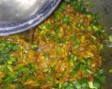 (Brinjal)Baigan ka Bharta in Green Onions recipe step 8 photo
