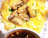Hình bước làm 5 của món Nui chiên hàu và trứng