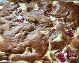 Pas rețetă Brownie crema de brânza și zmeură 4 fotografie