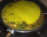 A picture of step 3 of Methi dal fry.