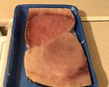 A picture of step 2 of Wine poached swordfish salad.