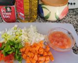 Foto del paso 1 de la receta: Garbanzos estofados con longaniza Murciana