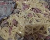 Foto langkah ke 3 dari resep Fettucini Carbonara.