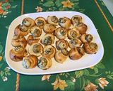 Une image de l'étape 8 de Feuilletés fromage,crème,champignons et persil.