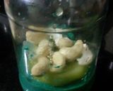 A picture of step 3 of Tricolor Fruity Nuty Mava Lassi.