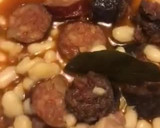 Foto del paso 10 de la receta: Potaje de alubias de bote, al estilo asturiano (con chorizo, morcilla y panceta)