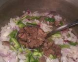 A picture of step 1 of Yam porridge.