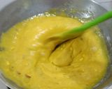 A picture of step 5 of Rasmalai Fudge (White chocolate fudge).