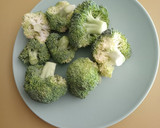 Foto del paso 1 de la receta: Kebab de brócoli en airfryer