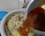 A picture of step 9 of Mutton donne biriyan.