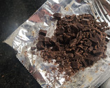 Foto del paso 1 de la receta: Budín de chocolate y cerezas sin azúcar y sin manteca