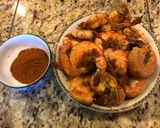 A picture of step 2 of Shrimp Two Ways: Old Bay & Seasoning.