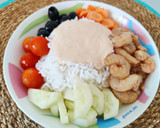 Foto del paso 6 de la receta: Poke bowl de gambas