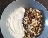Une image de l'étape 4 de Riz, viande et épices.
