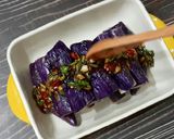A picture of step 7 of Chilled Eggplant with Garlic Sauce.