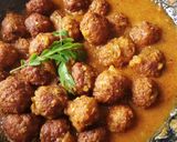 A picture of step 8 of Lauki ke kofte.