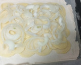 Foto del paso 6 de la receta: Empanadón de patata, cebolla y panceta ibérica sin gluten