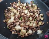 Foto del paso 2 de la receta: Salmón en papillote con arroz salvaje y verduras