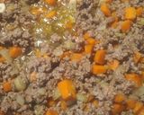 A picture of step 6 of Fried Rice with Beef.