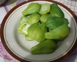 Foto langkah ke 3 dari resep Kukus labu siam.
