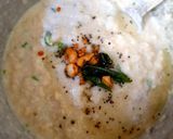 A picture of step 6 of Jowar flakes curd rice.