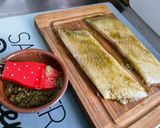 Une image de l'étape 7 de Filets de flétan gratinés à la truffe noire et pesto.
