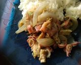 Foto langkah ke 5 dari resep Cumi Bombay for Kids simple.