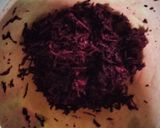 A picture of step 1 of Beetroot tikki.