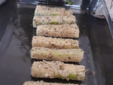 Calabacín crujiente al parmesano
