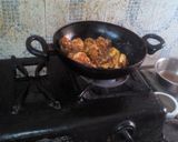A picture of step 12 of Spicy tomato chicken curry(Eid special).