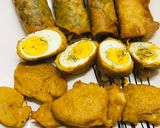 A picture of step 1 of Chicken & cheese spring rolls # Ramzan special.