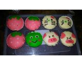 Foto langkah ke 7 dari resep Bolkar (bolu karakter).