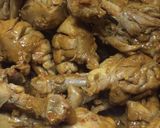 A picture of step 6 of Tawa chicken drumsticks.