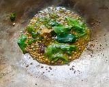 A picture of step 2 of Kadhi Badi.