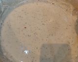 A picture of step 3 of Bachemel sauce pasta.