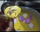 A picture of step 5 of Ratalu Puri (Purple Yam Puri).