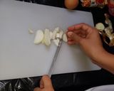 รูปขั้นตอนการทำที่ 2 ของ ข้าวผัดกิมจิไข่ชีส