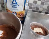 Foto langkah ke 3 dari resep Mini Choco Cheese Banana Cake.