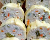 Foto langkah ke 9 dari resep Rolade Ayam Sayur.