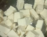 A picture of step 3 of Shahi paneer.