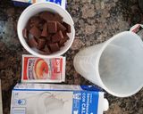 Foto del paso 15 de la receta: Primer pastel de tres chocolates