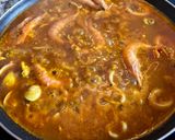 A picture of step 10 of Seafood Paella 🥘.