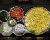 ચીઝ મસાલા કોર્ન સબ્જી (Cheese Masala Corn Sabji Recipe In Gujarati) રેસીપી સ્ટેપ2ફોટો
