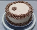 Foto del paso 13 de la receta: Torta de vainilla esponjosa 🍰 | Bizcochuelo | Bizcocho
