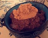 A picture of step 5 of Peanut butter dark chocolate Oatmeal.