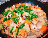 Hình bước làm 6 của món Tàu hủ kho rau củ