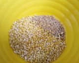 A picture of step 1 of Daliya khichdi.