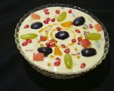 A picture of step 6 of Fruit custard.