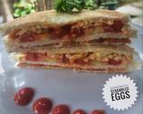 Sandwich telur #BikinRamadanBerkesan langkah memasak 3 foto